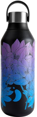 Midnight Lotus Water Bottle