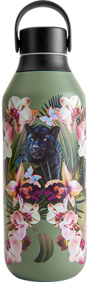 Orchid Panther Water Bottle