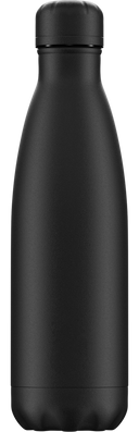 Monochrome Black Water Bottle