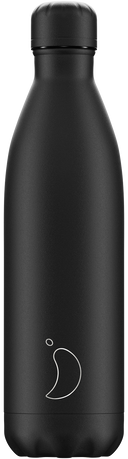 Monochrome Black Water Bottle