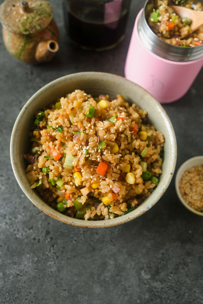 Vegetable Teriyaki Fried Rice