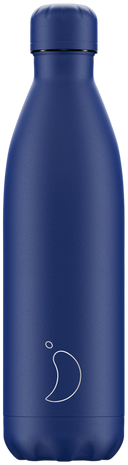 Matte Blue Water Bottle