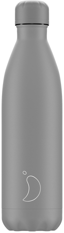 Monochrome Grey Water Bottle