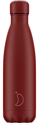 Matte Red Water Bottle