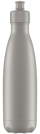 Grey Sports Water Bottle