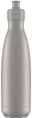 Grey Sports Water Bottle