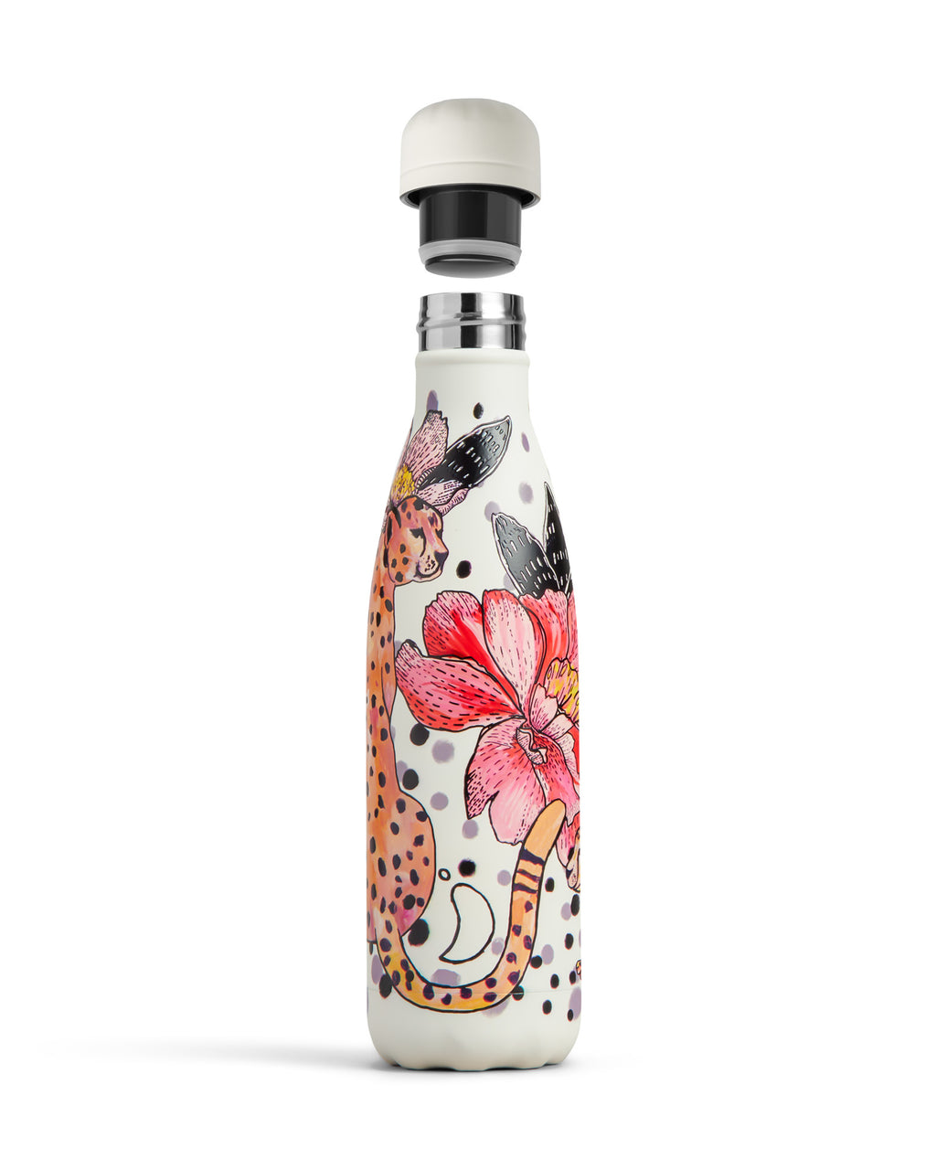 Cheetah Jungle Water Bottle