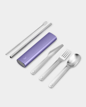 Cutlery Set Lavender Purple