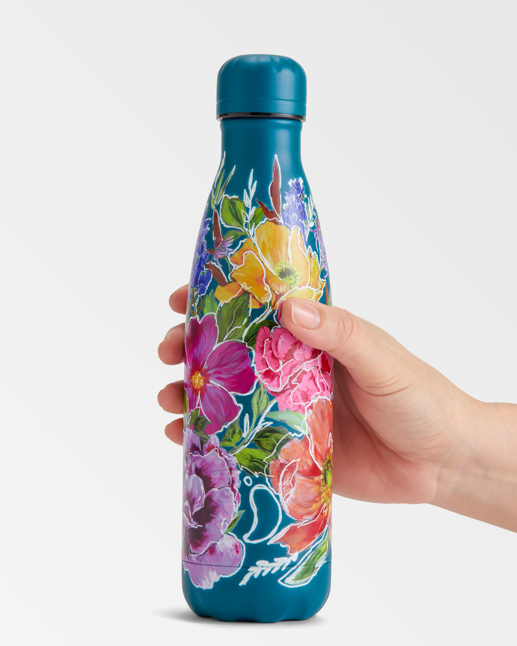 Petal Sketch Water Bottle