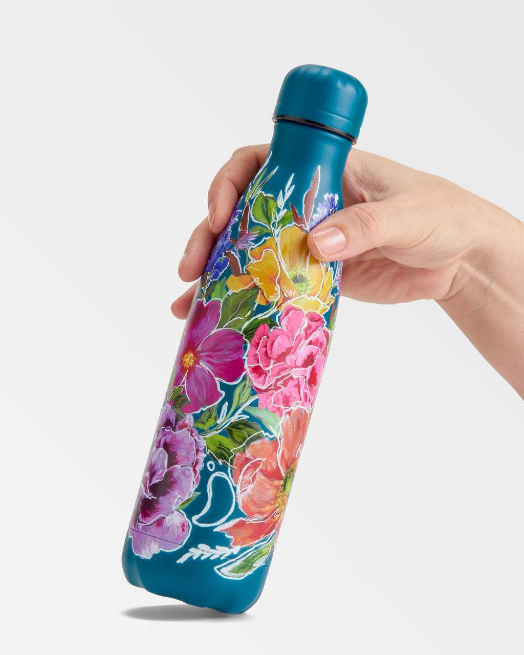 Petal Sketch Water Bottle