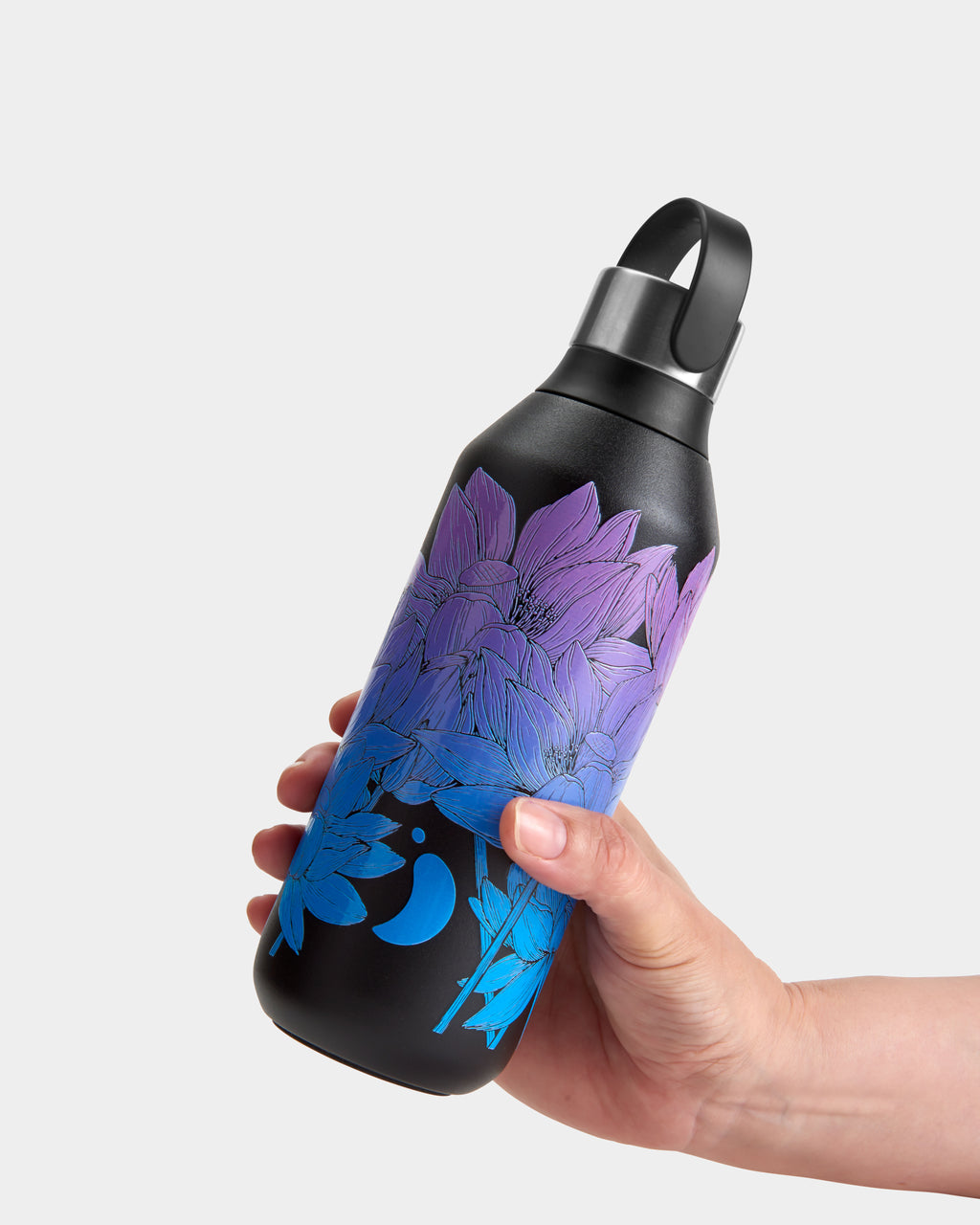 Midnight Lotus Water Bottle