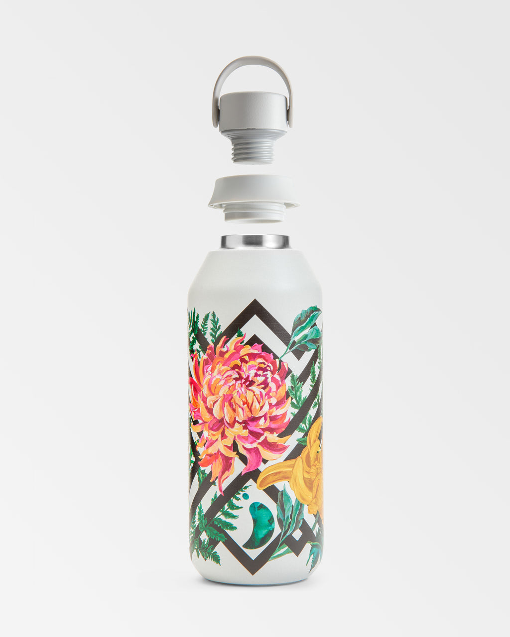 Woven Dahlia Water Bottle