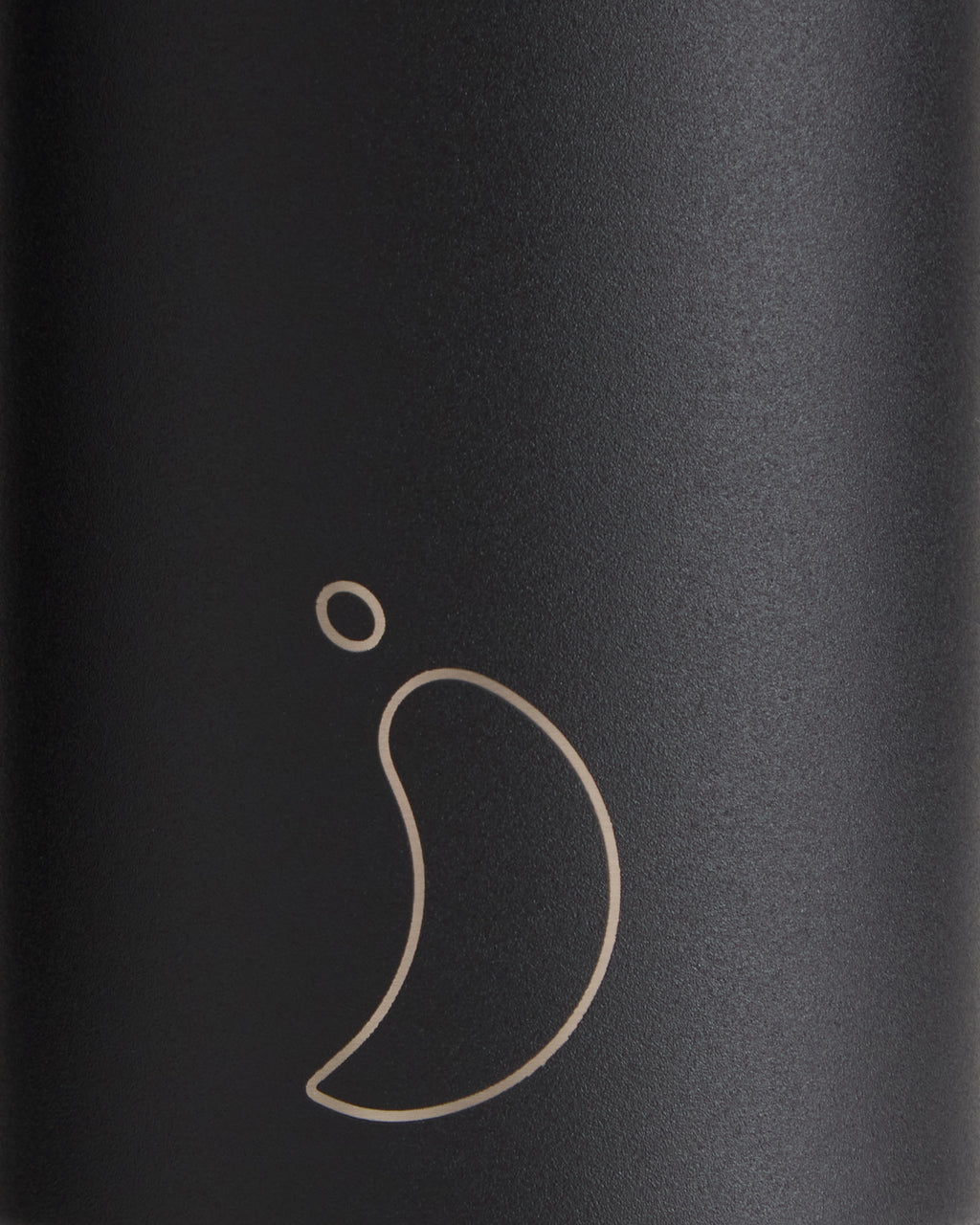 Monochrome Black Water Bottle