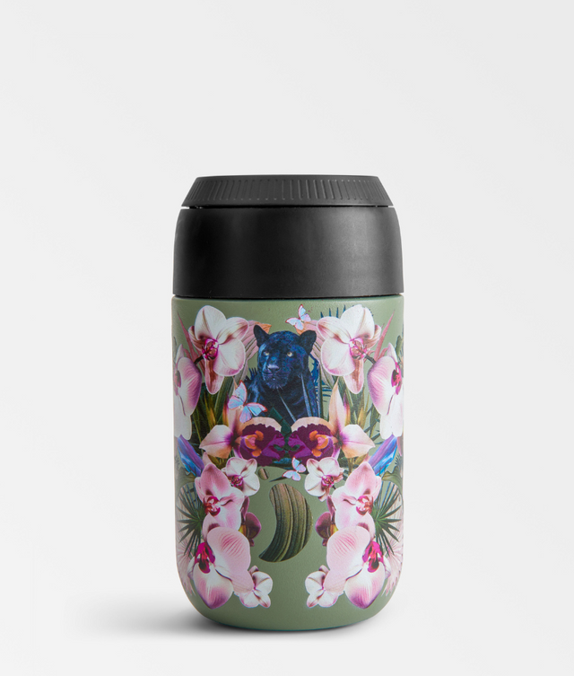 Orchid Panther Coffee Cup