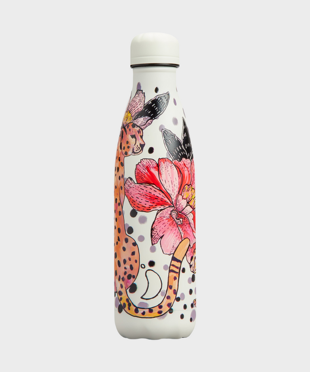 Cheetah Jungle Water Bottle