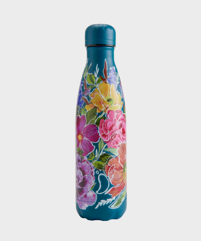 Petal Sketch Water Bottle