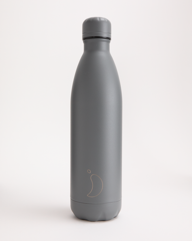 Monochrome Grey Water Bottle