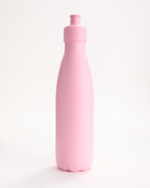 Pink Sports Water Bottle