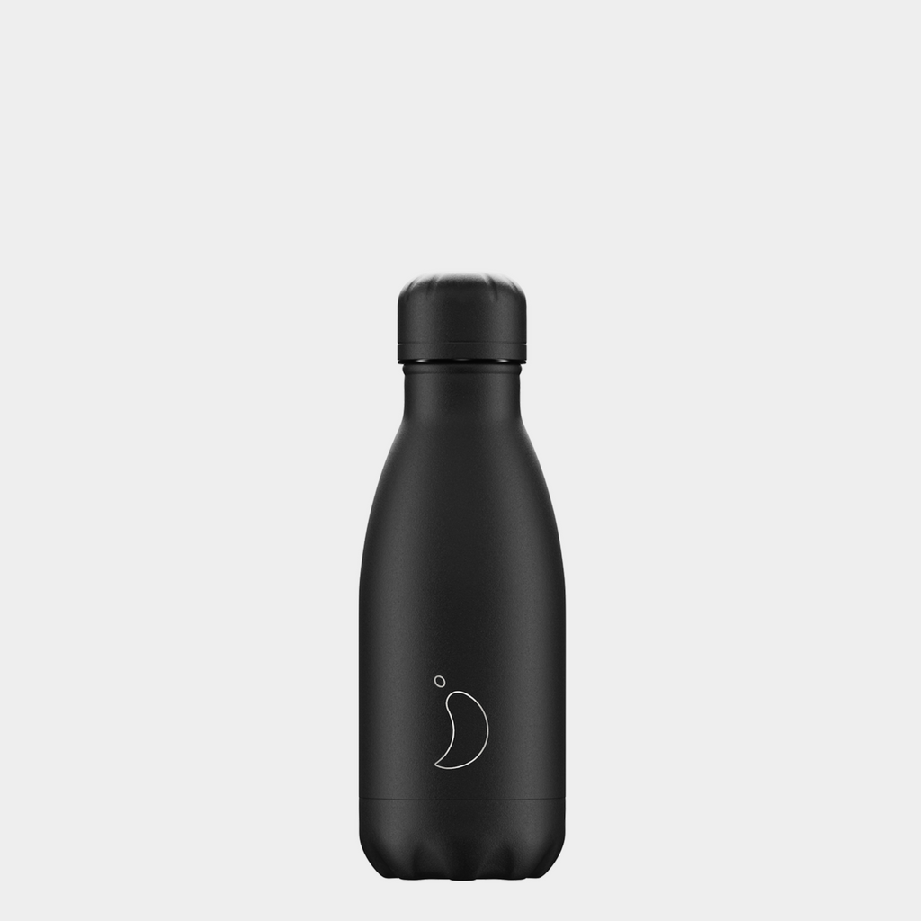 Monochrome Black Water Bottle