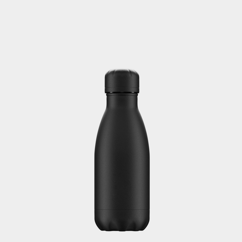 Monochrome Black Water Bottle