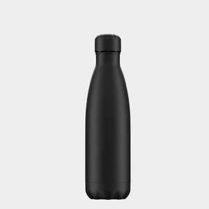 Monochrome Black Water Bottle