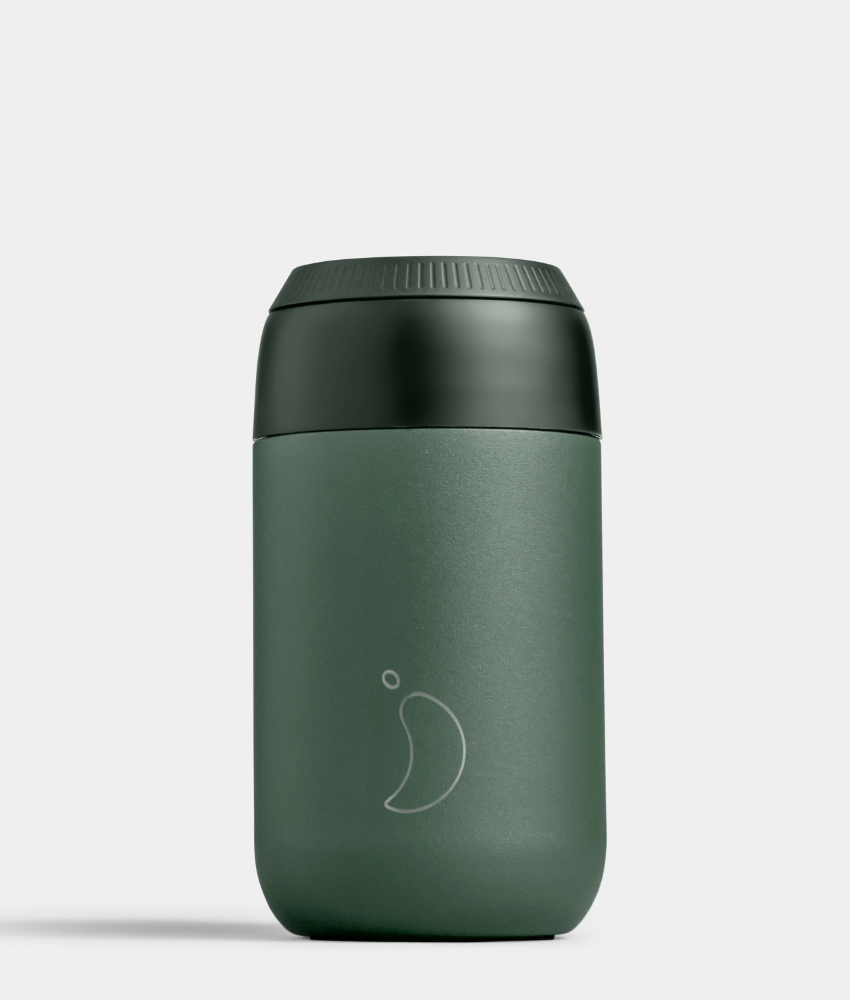 Pine Green Coffee Cup Head