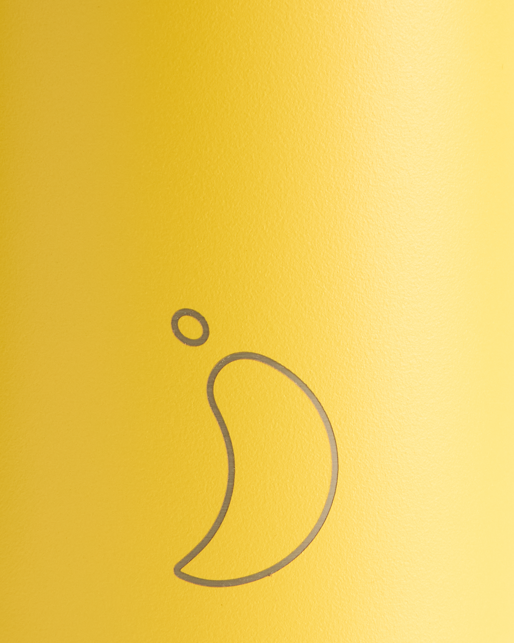 Matte Burnt Yellow Water Bottle