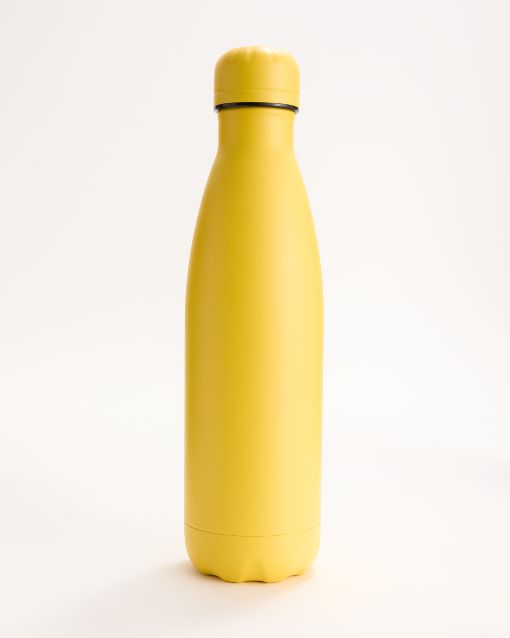 Matte Burnt Yellow Water Bottle