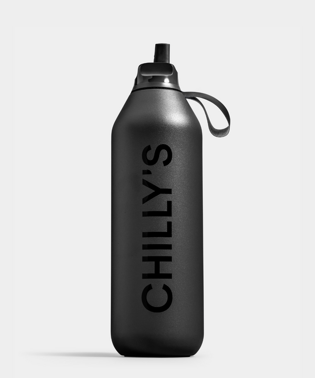 Abyss Black Flip Bottle