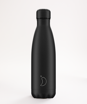 Monochrome Black Water Bottle