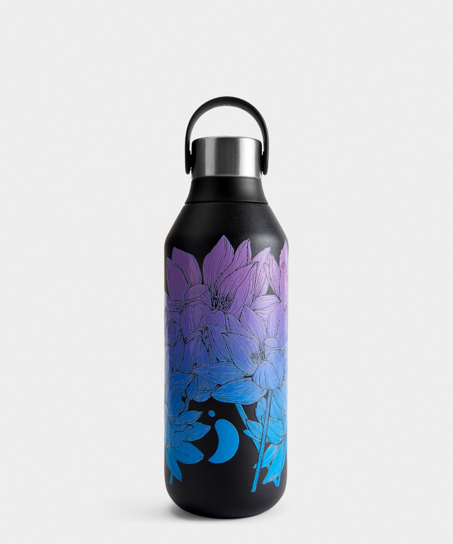 Midnight Lotus Water Bottle