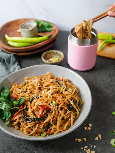 Stir-Fried Peanut Sesame Noodles