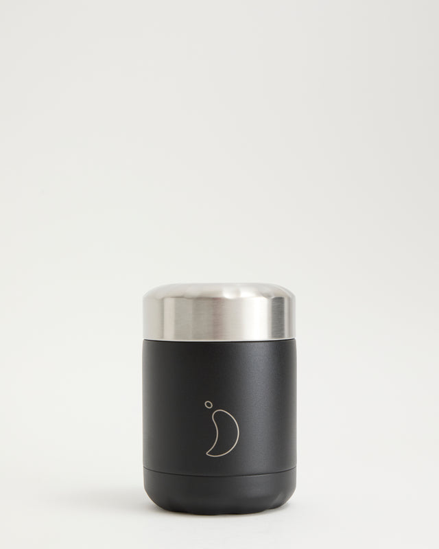 Mono Black Food Pot